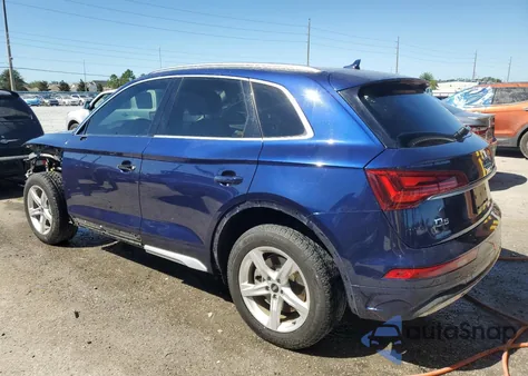 2021 Audi Q5 Premium из США, поврежденный, VIN WA1AAAFYXM2008244